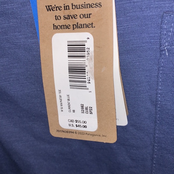 NWT Patagonia Women’s Mainstay Pocket Tee - Picture 5 of 5